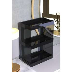 Organizador de Maquillaje, Joyería y Productos de Cuidado, Soporte de Estante, Organizador Multiusos de Dos Capas, Juego de Almacenamiento - Product Image 2