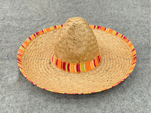 Venta al por mayor de fábrica, sombrero de paja de Material Natural personalizable, sombrero de vaquero plegable para playa y sol - Product Image 4