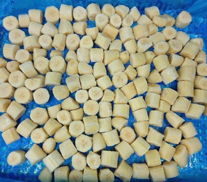 Banane congelée de qualité supérieure à la texture douce après décongélation naturellement douce, idéale pour les desserts créatifs smoothies, recette de fruits surgelés - Product Image 2