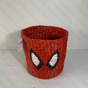 ตะกร้าเก็บผักตบชวาสำหรับเด็กหรูหราทำด้วยมือคุณภาพสูงจากเวียดนาม - Product Image 5