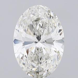 IGI Certified 3,15 Ct Lab Grown White Oval Anillo de compromiso H Color VS1 Claridad Excelente corte Joyería de diamantes sueltos - Product Image 1
