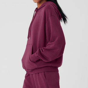 Sudadera con Capucha Deportiva para Mujer, Estilo Nuevo, Color Negro, Transpirable, Talla Grande, para Invierno - Product Image 5