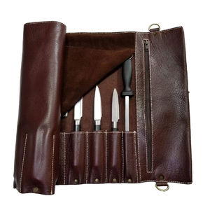 Bolsa de Almacenamiento para Cuchillos de Cuero Resistente con Diseño Protector para Uso en el Hogar y Viajes, Opciones Personalizables - Product Image 6