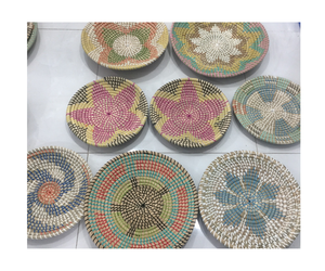 แผ่นหวายติดผนังตกแต่งแขวนผนังงานหัตถกรรมดีไซน์ใหม่ - Product Image 6