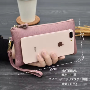 กระเป๋าใส่เงินหนังแท้ความจุขนาดใหญ่ - Product Image 2