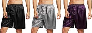 LOW MOQ Factory Price Hot Selling Quick Dry Plus Size <b>Shorts</b> For <b>Men</b> Wholesale Price <b>Shorts</b> <b>Silk</b> Beach Casual Breathable <b>Shorts</b> - Product Image 5