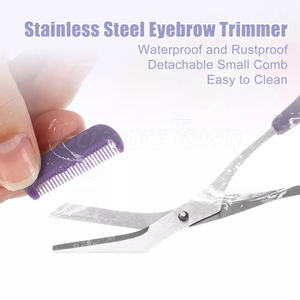 Ciseaux à cils polyvalents avec peigne pour la coupe des cils, la mise en forme des sourcils et plus encore - Product Image 5