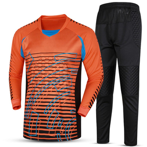 Maillots de gardien de but pour hommes, vente en gros, uniformes de gardien de but pour hommes, costumes à manches longues personnalisés, vêtements de gardien de but sublimés - Product Image 2