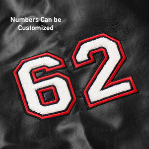 Veste universitaire de haute qualité avec impression de logo personnalisé broderie style collège OEM ODM approvisionnement direct du fabricant d'usine - Product Image 4