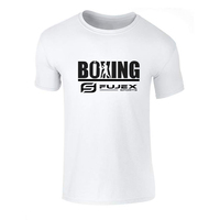Hommes confortables utilisent des t-shirts de boxe sur mesure grande taille tissu de coton lourd hommes t-shirts de boxe