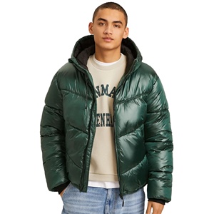 Veste d'hiver pour homme style urbain à manches longues, séchage rapide, respirante, prix raisonnable, matelassée, col montant, haute qualité - Product Image 1