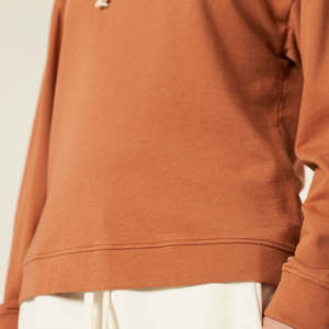 Sweat-shirt à capuche 100% coton pour femmes, sweat-shirt bio, sweat-shirt grande taille pour femmes, sweat-shirt classé parmi les meilleurs, OEM ODM, sweat-shirts pour femmes - Product Image 3