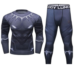 ชุดกางเกงขาสั้นเล่นฟิตเนสยิมซับเหงื่อแห้งเร็วสำหรับผู้ชายชุดวอร์มสองชิ้นกันน้ำเป็นมิตรกับสิ่งแวดล้อม - Product Image 1