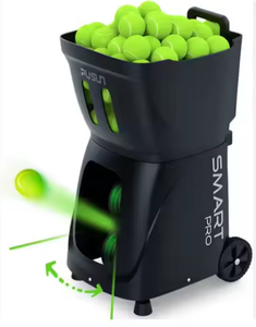 Nouvelle machine à lancer de balles de tennis portable avec commande par application pour l'entraînement et la pratique du tennis - Product Image 1