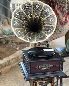 Suministro de fábrica, Radio clásica de madera, gramófono, vinilo Retro de lujo, fonógrafo, tocadiscos, gramófono antiguo - Product Image 6