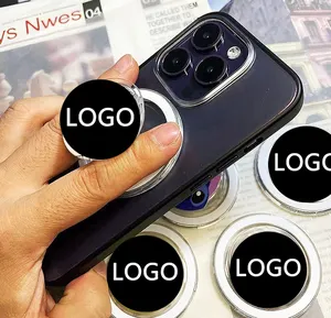 Magnetic Phone Ring Grip Tok Remove Easily For Magnetic Wireless Charging Stand Foldable Mobile Phone Grip Tok Holder