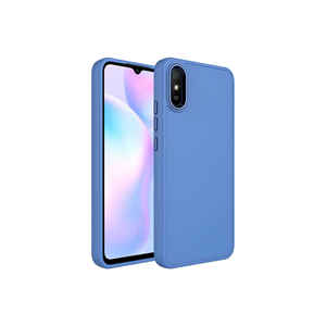 Funda de Silicona con Marco Metálico de Lujo SNEL Serie Luna para Xiaomi Redmi 9A, Estilo Ins, Acabado Esmerilado, Protectora para Teléfono Móvil Promax - Product Image 1