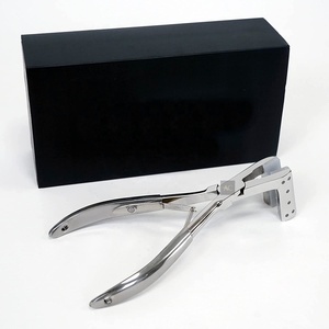 Alicates de presión para extensiones de cabello con cinta adhesiva con logotipo personalizado de alta calidad, herramientas de extensión de cabello de acero inoxidable - Product Image 2