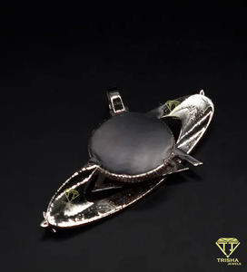 Colgante con logotipo 3D personalizado en VVS Lab Grown Iced Out Hip Hop Jewelry Bling 925 Sterling Silver Regalo hecho a mano personalizado - Product Image 6