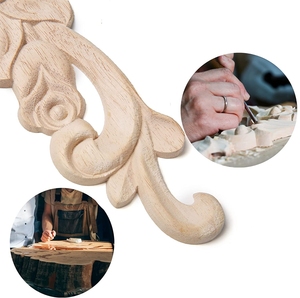 งานแกะสลักไม้สไตล์ยูโรโบราณงานแกะสลักไม้วอลนัทสำหรับตกแต่งขอบเฟอร์นิเจอร์ - Product Image 4