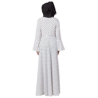 Nouvelle Abaya élégante et décontractée pour femmes, tailles et couleurs personnalisées, longueur cheville, légère, manches longues, toutes saisons, tissu de haute qualité