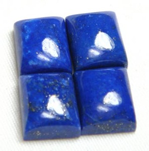 High Quality 100% Natural Loose <b>Lapis</b> <b>Lazuli</b> Square Shape Cabochon Gemstones Best for <b>Rings</b> Pendants & Jewelry Making Use Bulk - Product Image 2