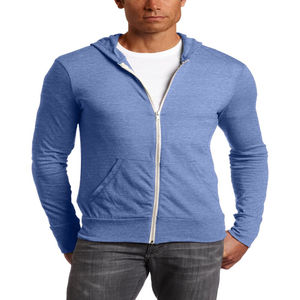 Vente en gros d'usine Sweat à capuche uni personnalisé de haute qualité pour hommes 100% coton tissu respirant Hip Hop Streetwear pull décontracté - Product Image 3