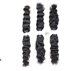 100% vierge indien Remy lâche vague profonde cuticule aligné faisceaux de cheveux humains non transformés donneur unique ondulé fabrique des Extensions - Product Image 5