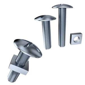 Boulon de toiture en métal avec écrous Quincaillerie de meuble en gros Conception personnalisée OEM haute résistance Usine asiatique - Product Image 1