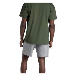 Shorts de sport respirants et écologiques pour hommes, coupe athlétique, 5 pouces, en maille, personnalisables, tendance, 100 % coton - Product Image 3