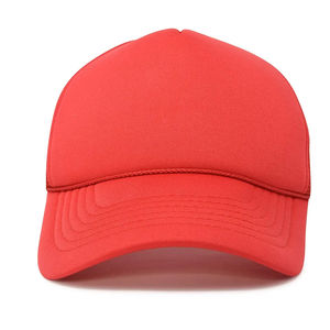 Chapeaux de camionneur en maille sergée de coton 5 panneaux de haute qualité Casquette de baseball de sport de style hip-hop en polyester imprimé personnalisé avec dos droit - Product Image 2