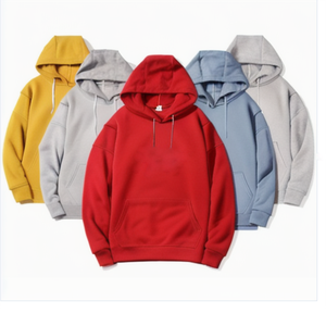 Sudaderas con capucha y sudaderas para hombre, manga suelta de calidad personalizada, peso de tela de 320 gramos, estilos más populares - Product Image 4