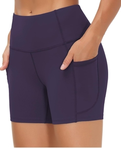 Pantalones de yoga sexis personalizados para mujer, superventas, 2025, venta al por mayor, pantalones cortos deportivos de verano para gimnasio, producto de Venta caliente - Product Image 3