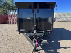 Remolque multifuncional de volteo 7x14 con caja de cambios y bomba, laterales de 4 pies, GVWR 9990, ejes de 7200 lb - Product Image 6