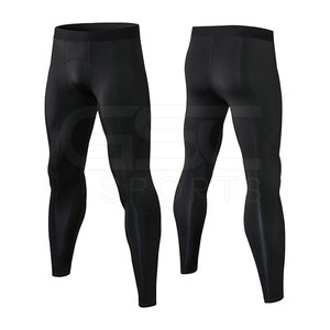 Venta al por mayor Hombres Fitness Leggings Cintura Elástica Leggings Deporte Correr Yoga Leggings Para Hombres Tallas Grandes - Product Image 6