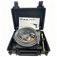 Alat Cuci Tekanan Tanpa Kabel 21V 10Bar Portabel untuk Cuci Mobil 3.5L Min dengan Botol Busa dan Baterai Lithium