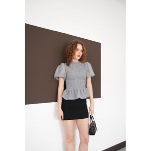 Blusa Gipeli de Cuello Redondo al por Mayor - [object Object] - Product Image 3