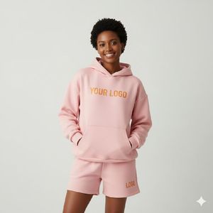 Nouvel ensemble de vêtements de sport pour femmes, sweat-shirt et short assortis, sweat-shirt de sport pour l'entraînement - Product Image 3