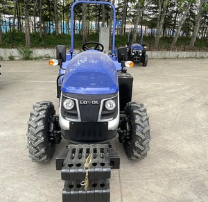 Tracteur agricole compact Lovol 704 4x4 diesel pour vergers avec pompe et boîte de vitesses - Product Image 5