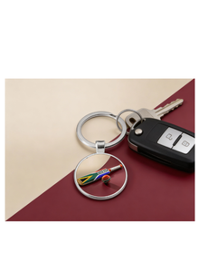 Llavero con Colgante de Acero Inoxidable del Equipo de Cricket de Sudáfrica, Ligero, a la Moda, Recuerdo Nacional - Product Image 2