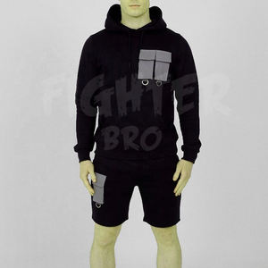 Nuevo conjunto corto de verano para hombre con logotipo personalizado, camiseta en blanco, conjuntos de pantalones cortos, de manga corta Camiseta deportiva, conjunto de dos piezas - Product Image 2