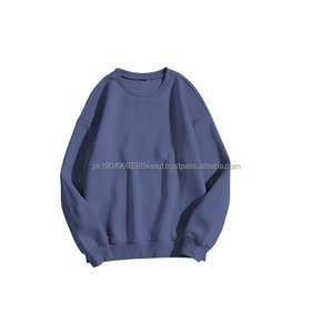 Sudaderas Bordadas de Invierno al por Mayor, Personalizadas para Hombre, de Algodón, Cuello Redondo, Hombros Caídos, Unisex, Talla Grande - Product Image 5