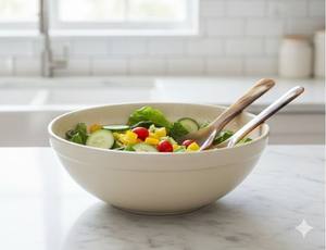 Juego de Cuchara y Tenedor Desechables de Cuerno de Búfalo Natural con Mango de Madera Moderno para Fiestas a Precio de Mayoreo - Product Image 2