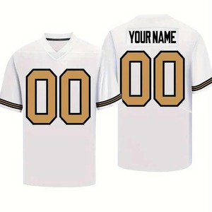 Camiseta de fútbol americano con sublimación de alta calidad, nuevo diseño, uniforme ligero y cómodo, transpirable de talla grande - Product Image 1