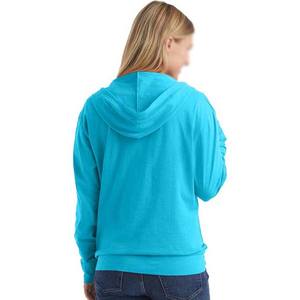 Sudaderas con capucha con cremallera de talla grande para mujer, sudaderas con capucha de lana transpirable de manga larga para mujer, ropa informal, sudaderas con capucha para mujer de Pakistán - Product Image 2