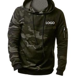 Pull hiver à capuche sport hommes Slim Fitness unisexe chasse polaire blanc Camouflage Polyester Sublimation Camo à capuche - Product Image 1