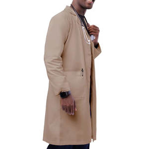 Bata de Laboratorio Médica Ligera de Talla Grande, Bata de Laboratorio Médica Cómoda y Personalizada Más Vendida - Product Image 3