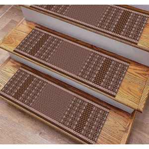 Tapis imprimé : Tapis d'entrée antidérapant, style bohème Navajo, moderne, coloré, populaire, pour escalier - Product Image 1