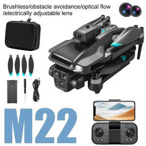 Dron M22 MAX con GPS, Pantalla Plegable de Cuatro Ejes, 5G WiFi, Flujo Óptico de 3 km, Evitación Inteligente de Obstáculos, Control Remoto - Product Image 4