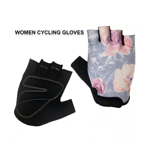 Gants de vélo Gants de vélo demi-doigts Gants respirants antidérapants absorbant les chocs pour hommes et femmes - Product Image 1